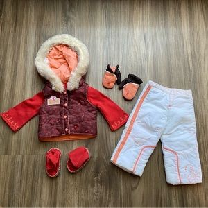 American Girl Nicki 2007 Ski Outfit